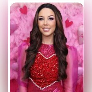 COPY - CHELSEY Smith Crowns Wig | 24” Lace Front | Rich Brunette Waves | Like N…